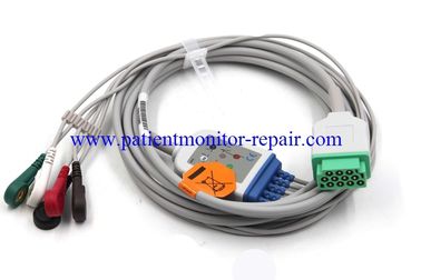 OEM Medical Equipment Parts GE Condigurated Buckle Style 5 Leads Cables