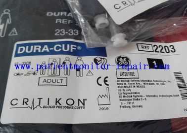 GE Adult Cuff Patient Monitor Repair Parts 23－33CM #2203 DURA - CUF* Cuff 2- Tube Sub - Min Navy