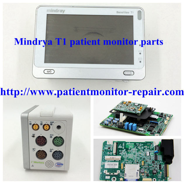 Mindray BeneView T1 Patient Monitor LCD Screen  Main Board Parts Parameter Board and Interface Board