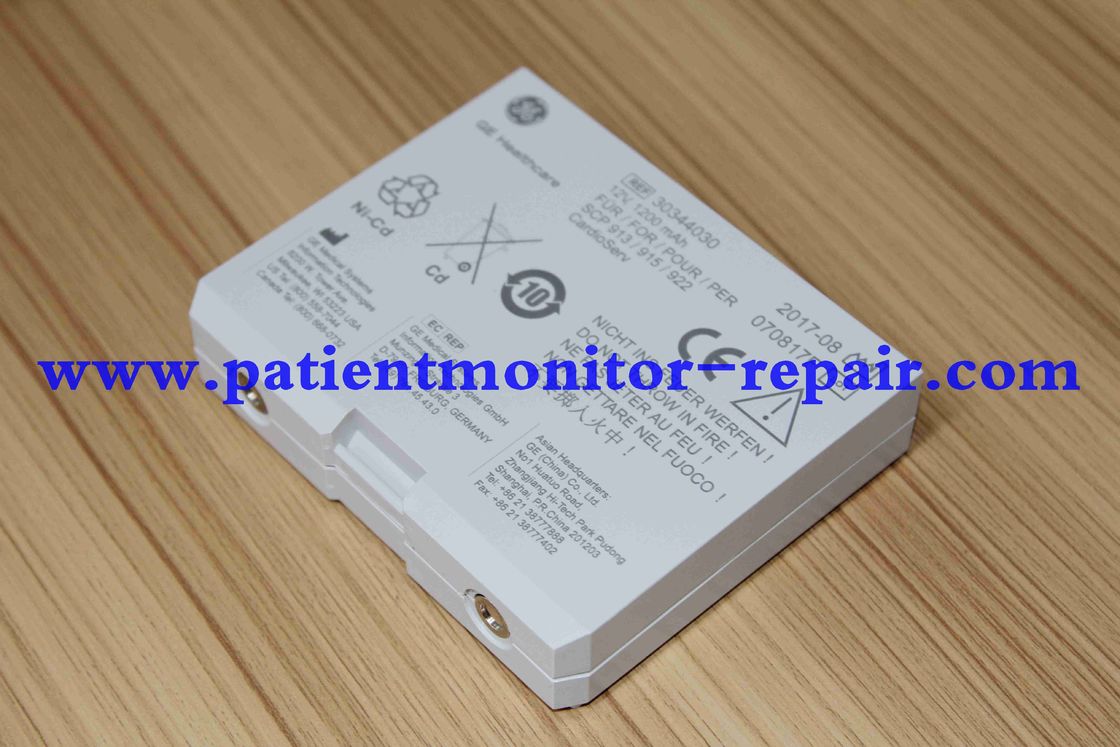 GE CardioServ Defibrillator Battery Accessories Supply REF30344030 12V 1200mAh