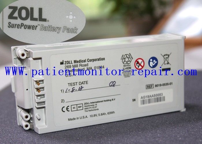 ZOLL Medical Equipment Batteries ZOLL R REF 8019-0535-01 10.8V 5.8Ah 63Wh