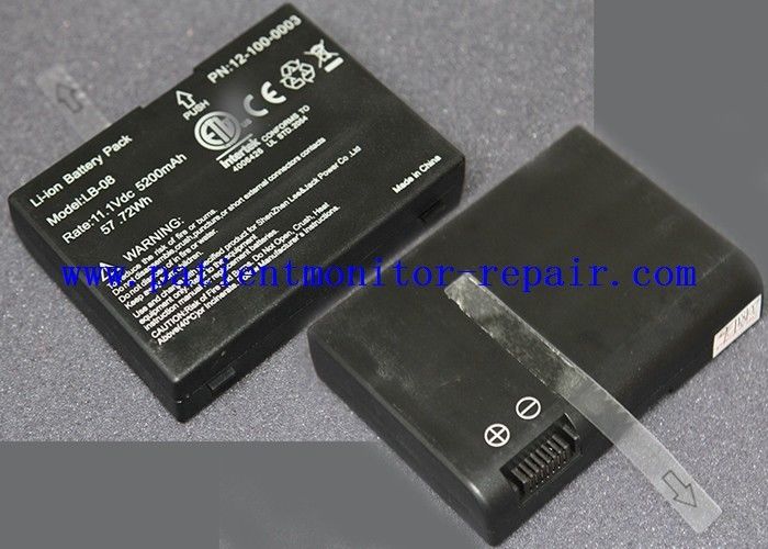 Bioilght Li - Ion Battery Pack Model LB-08 Rate 11.1Vdc 5200mAh 57.72Wh PN 12-100-0003
