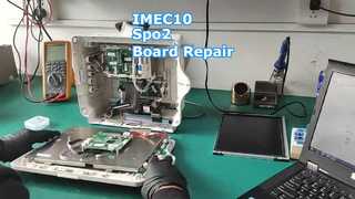 View Mindray IMEC10 Patient Monitor Repair PN 050-000790-01 Spo2 Board Medical Parts Demo