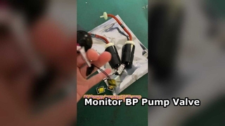 Patient Monitor IBP Pump Valve Repair