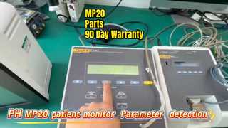 See Why Choose Hospital Equipment  MP20 Patient Monitor Spare Parts 90 Days Warranty