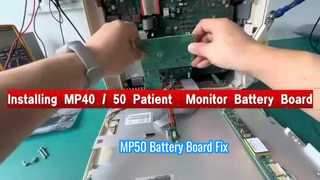 MP50 Patient Monitor Battery Board Repair & Replacement