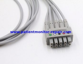 GE Multi - Link ECG Leadwire Medical Equipment Accessories 5 ld grouped Grabber AHA 74cm REF 412681-001