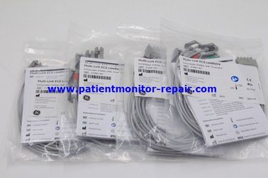 GE Multi - Link ECG Leadwire Medical Equipment Accessories 5 ld grouped Grabber AHA 74cm REF 412681-001