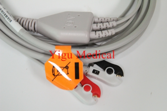 98ME01AB001 ECG Replacement Parts Three Lead Clamp Adult ECG Cable