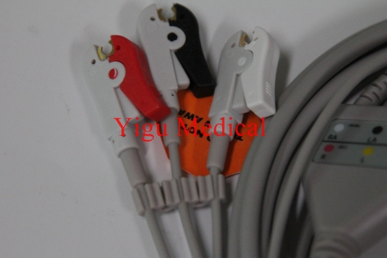 98ME01AB001 ECG Replacement Parts Three Lead Clamp Adult ECG Cable