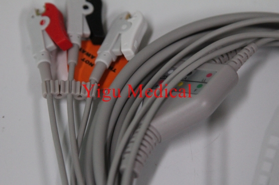 98ME01AB001 ECG Replacement Parts Three Lead Clamp Adult ECG Cable