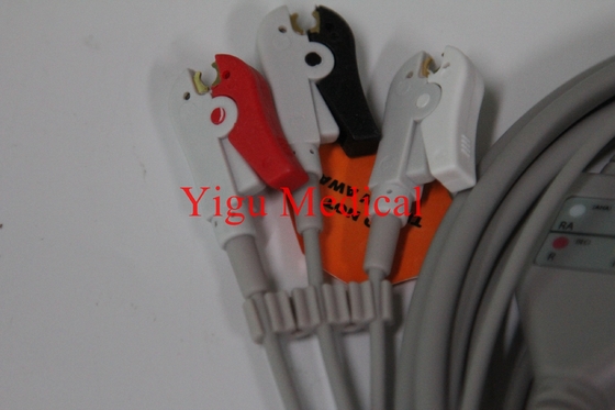 98ME01AB001 ECG Replacement Parts Three Lead Clamp Adult ECG Cable