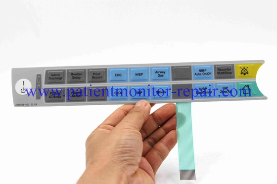 GE B20 Patient Monitor Key Membrane PN 2050566-002 02EN