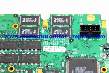 Used Patient Monitor Repair Parts / Spacelabs 90369 Patient Monitor Mainboard 670-0851-06