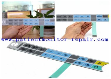 Keyboard Plate with Bulk Stock for GE B20 B20i B40 B40i Monitor PN 2050566-002 02EN Button Sticker Monitor Button Panel