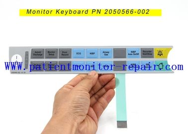 Keyboard Plate with Bulk Stock for GE B20 B20i B40 B40i Monitor PN 2050566-002 02EN Button Sticker Monitor Button Panel