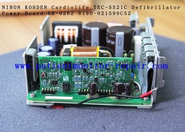 Hospital Defibrillator Machine Parts Power Board UR-0262 6190-021599C52 NIHON KOHDEN Cardiolife TEC-5521C