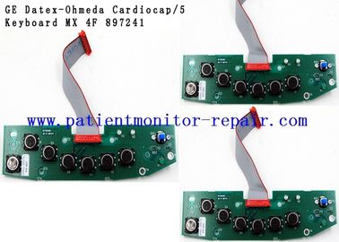 Medical Equipment Keypress Panel For GE Datex - Ohmeda Cardiocap 5 Monitor Keyboard Plate Button Board MX 4F 897241