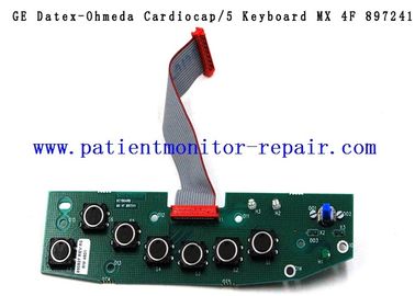 Medical Equipment Keypress Panel For GE Datex - Ohmeda Cardiocap 5 Monitor Keyboard Plate Button Board MX 4F 897241