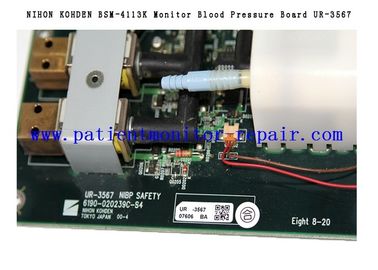 Original Patient Monitor Repair Parts Nihon Kohden Blood Pressure Board BSM-4113K UR-3567