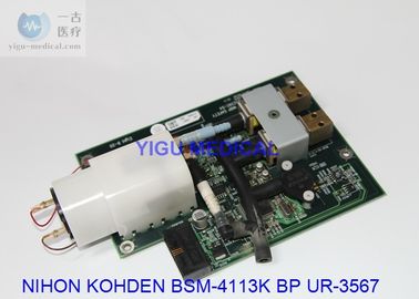 NIHON KOHDEN BSM-4113K Patient Monitor Parts PN UR-3567 Blood Pressure Board