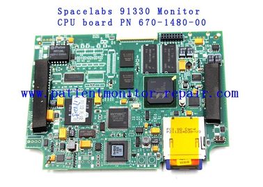 Good Condition  Spacelabs 91330 Patient Monitor CPU Board No. 670-1480-00