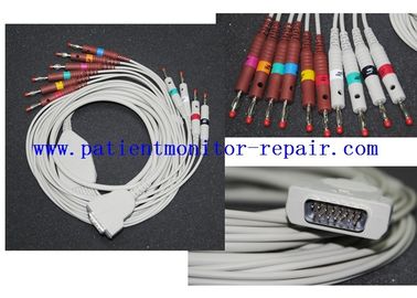 GE Original MAC1200 ECG Leadwire #2029893-001 MAC1200 MAC800 ECG Machine Cable 10 Lead 14 Needles PN 2029893-001