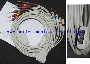 GE Original MAC1200 ECG Leadwire #2029893-001 MAC1200 MAC800 ECG Machine Cable 10 Lead 14 Needles PN 2029893-001