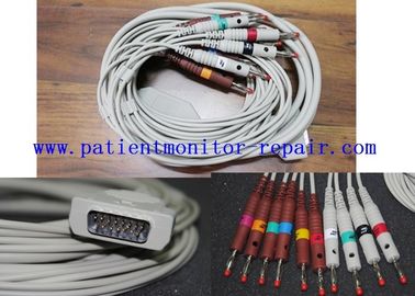 GE Original MAC1200 ECG Leadwire #2029893-001 MAC1200 MAC800 ECG Machine Cable 10 Lead 14 Needles PN 2029893-001