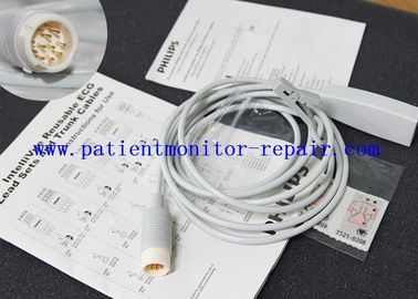 Medical Leadwires  M1669A Intellivue Reuseable ECG Lead Sets And Trunk Cables PN 989803145071