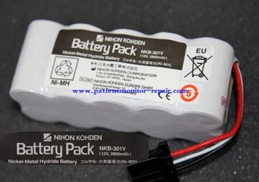 Original NIHON KOHDEN Defibrillator Battery NKB-301V 12v 2800mAh