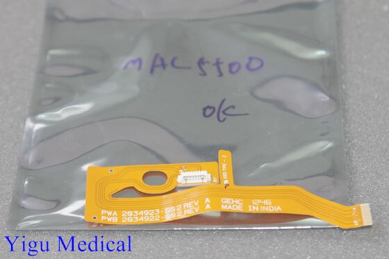 GE MAC5500 ECG EKG Equipment Flex Cable PWA 2034923-002 REVA PWB 2034922-002 REVA