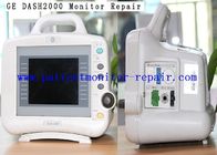 White GE DASH2000 Patient Monitor Repair With 90 Days Warranty