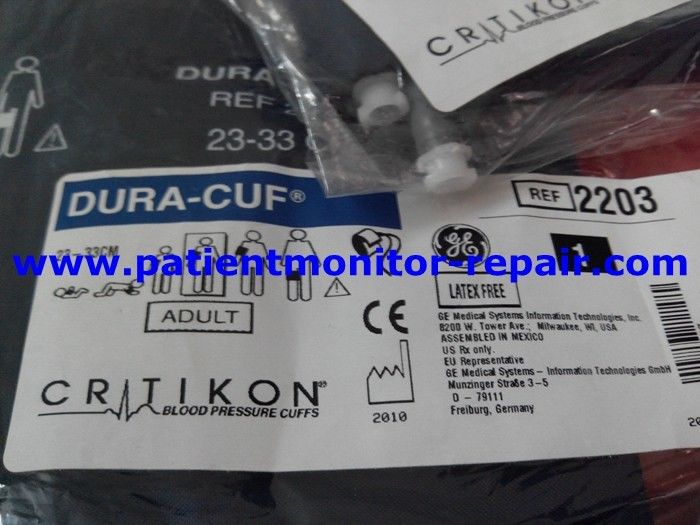 Original Adult Medical Equipment Accessories Cuff 23－33CM DURA-CUF* Cuff 2 Tube Sub - Min Navy