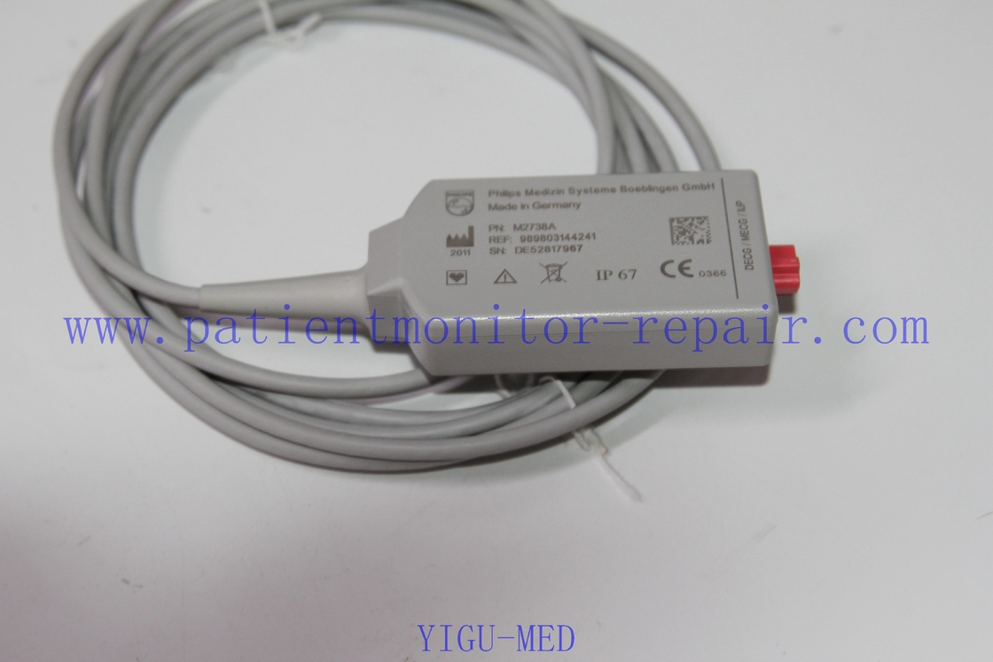 PN 989803144241 Ecg Electrode Cable HR MRX M2738A Dynamic ECG Cable