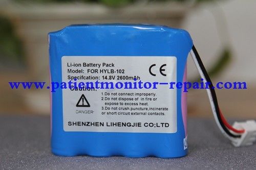 Used Medical Equipment Accessories , Edan SE-3 - 2 Unidades 2 ECG Machine Compatible Battery PN FOR HYLB-102