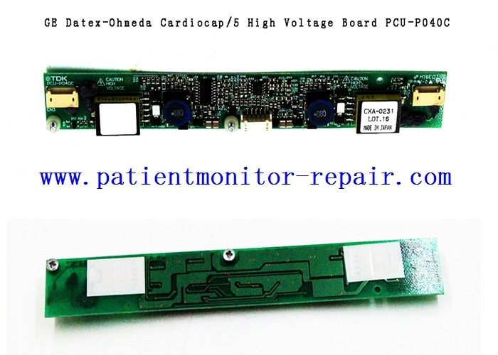 PCU-P040C High Voltage Board For Patient Monitor GE Datex - Ohmeda Cardiocap 5 High Voltage Board