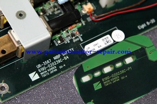 Nihon Kohden BSM-4113K Patient Monitor Repair Parts IBP Board UR-3567