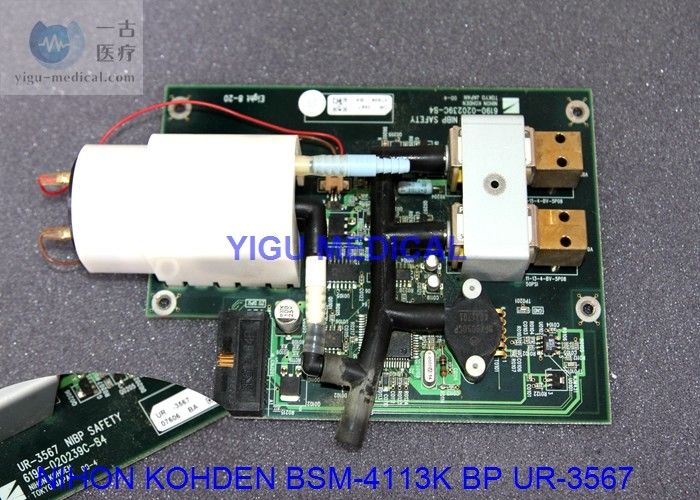 NIHON KOHDEN BSM-4113K Patient Monitor Parts PN UR-3567 Blood Pressure Board