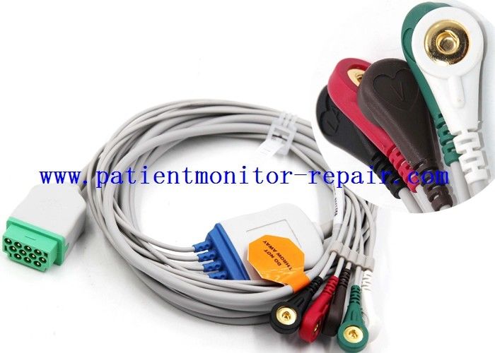 Medical Equipment Accessories Compatible Leadwire 5 Lead Cable Individual Package