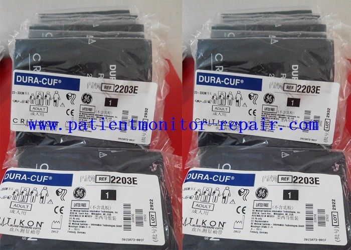 GE Adult Cuff Patient Monitor Repair Parts 23－33CM #2203 DURA - CUF* Cuff 2- Tube Sub - Min Navy