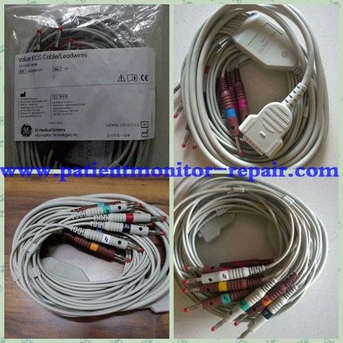 Original GE Volue ECG Cable / Leaswires 2019893-001 For MAC 1200 ECG Machine