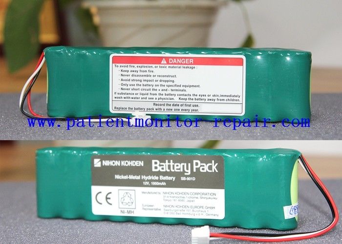 NIHON KOHDEN Battery Pack Nickel - Metal Hydride Battery SB-901D 12V 1950mAh