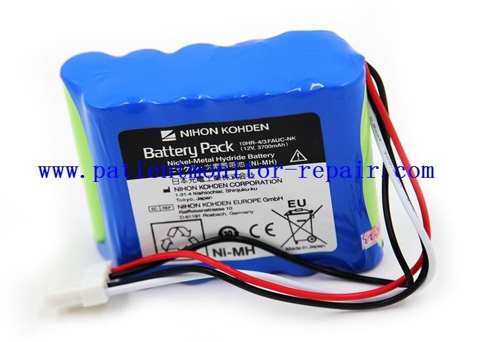 Nihon Kohden Battery Pack 10HR-4/3FAUC-NK 12V 3700mAh Nickel - Metal Hydride Battery