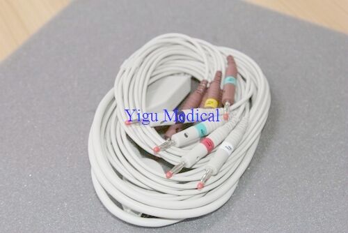 14 Pins Ge Mac800 Monitor Cable ECG Lead Wires PN 2029893-001